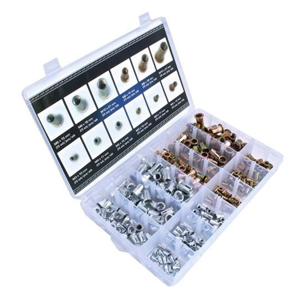 Set piulite nituibile m3-m10 300 piese