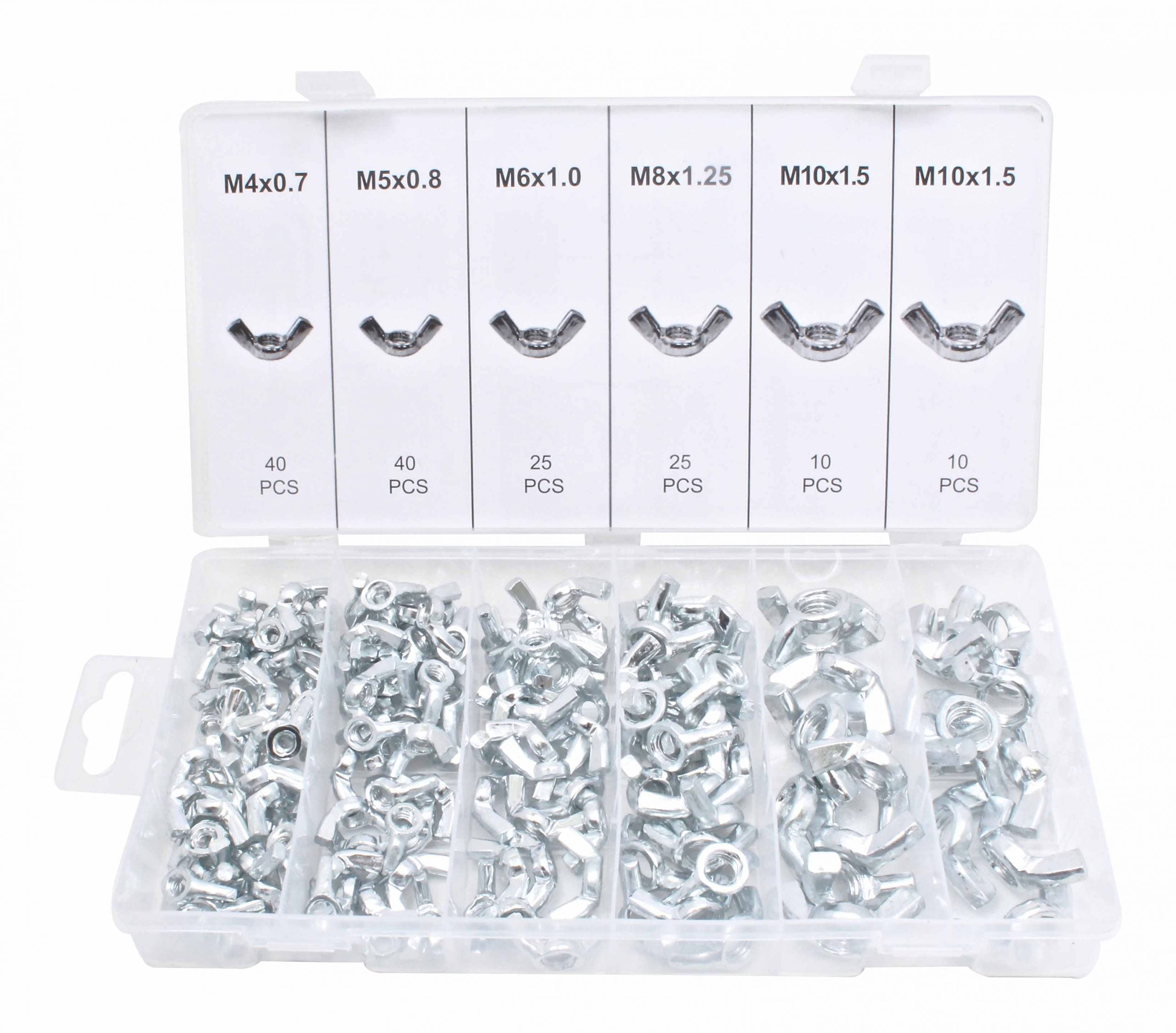 Set piulite tip fluture 150 piese m4-m10