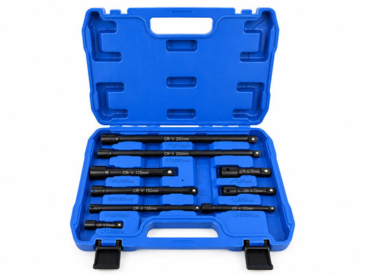 Set prelungitoare de forta 9 piese 1/4 3/8 1/2 GEBO TOOLS