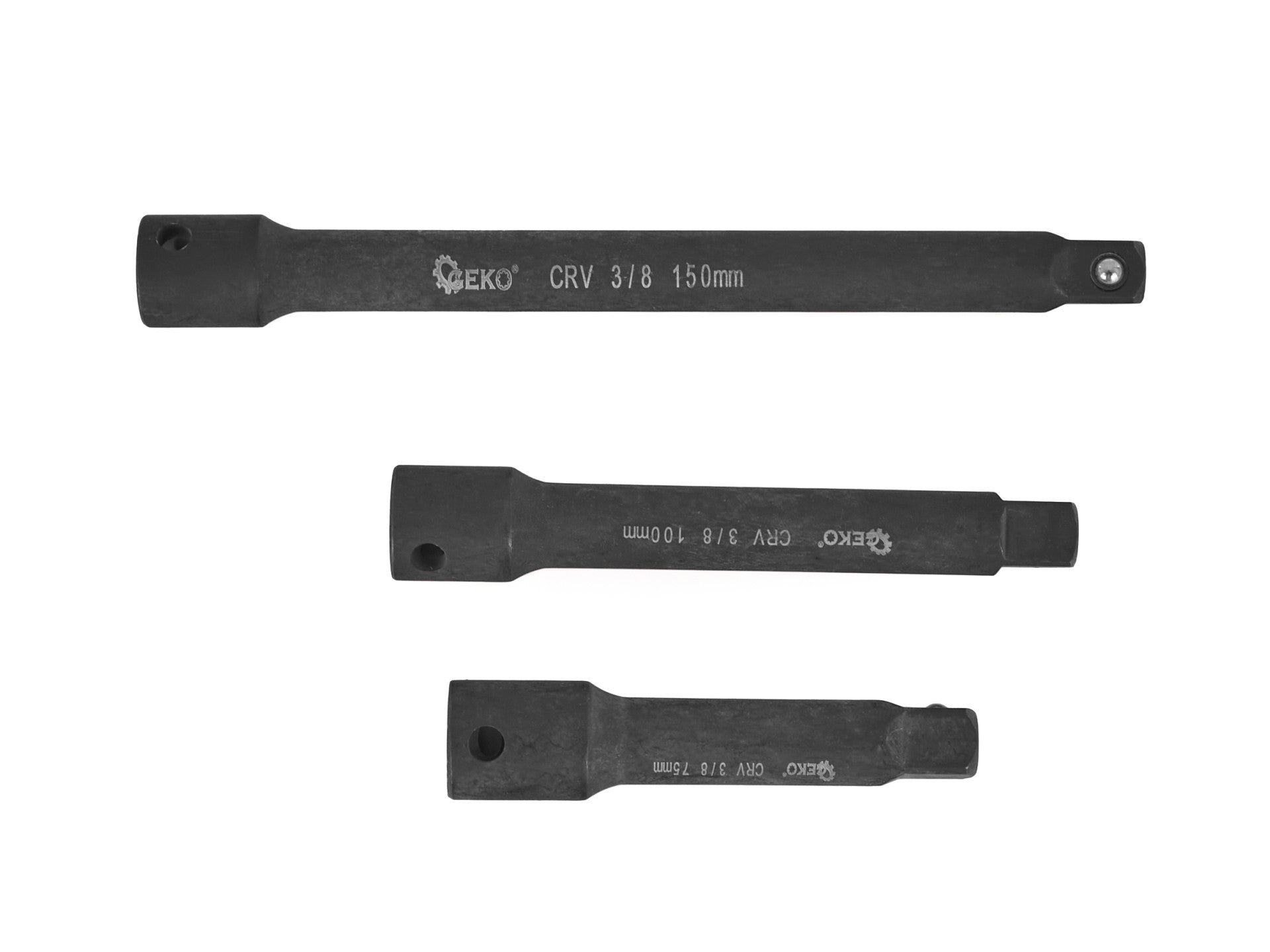 Set prelungitoare de impact 1/4 3/8 1/2 9 piese