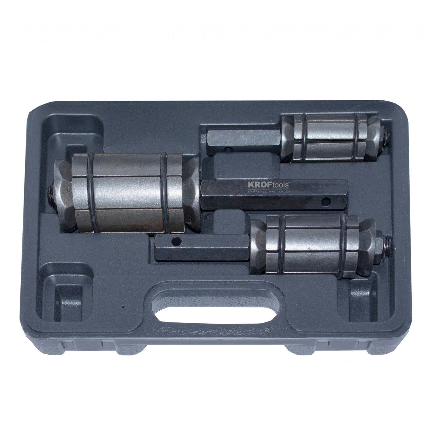 Set prese pentru largit teava de esapament 3 piese 30-87mm KROFTOOLS
