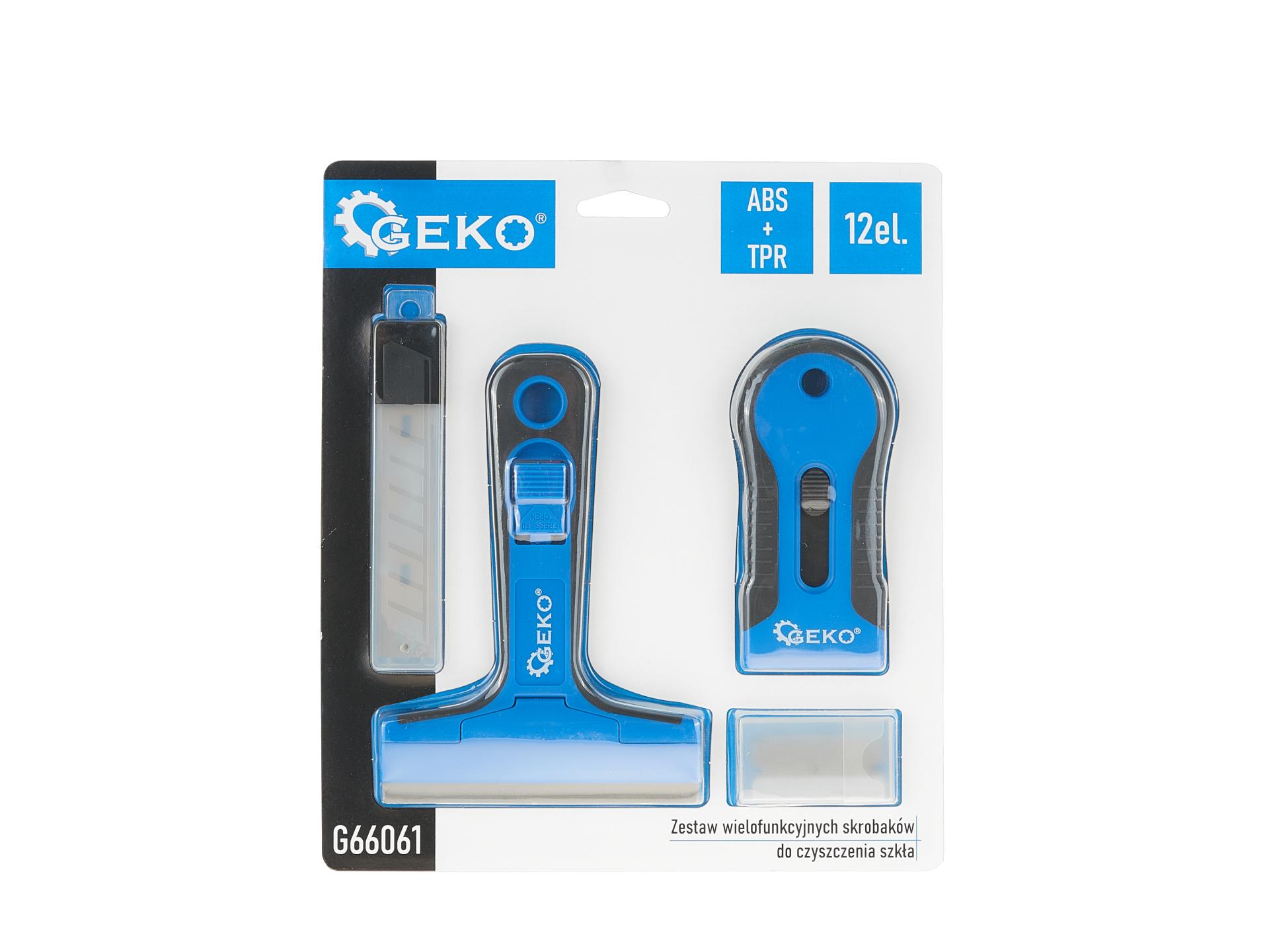 Set raclete multifunctionale pentru curatat sticla geamuri 12 piese