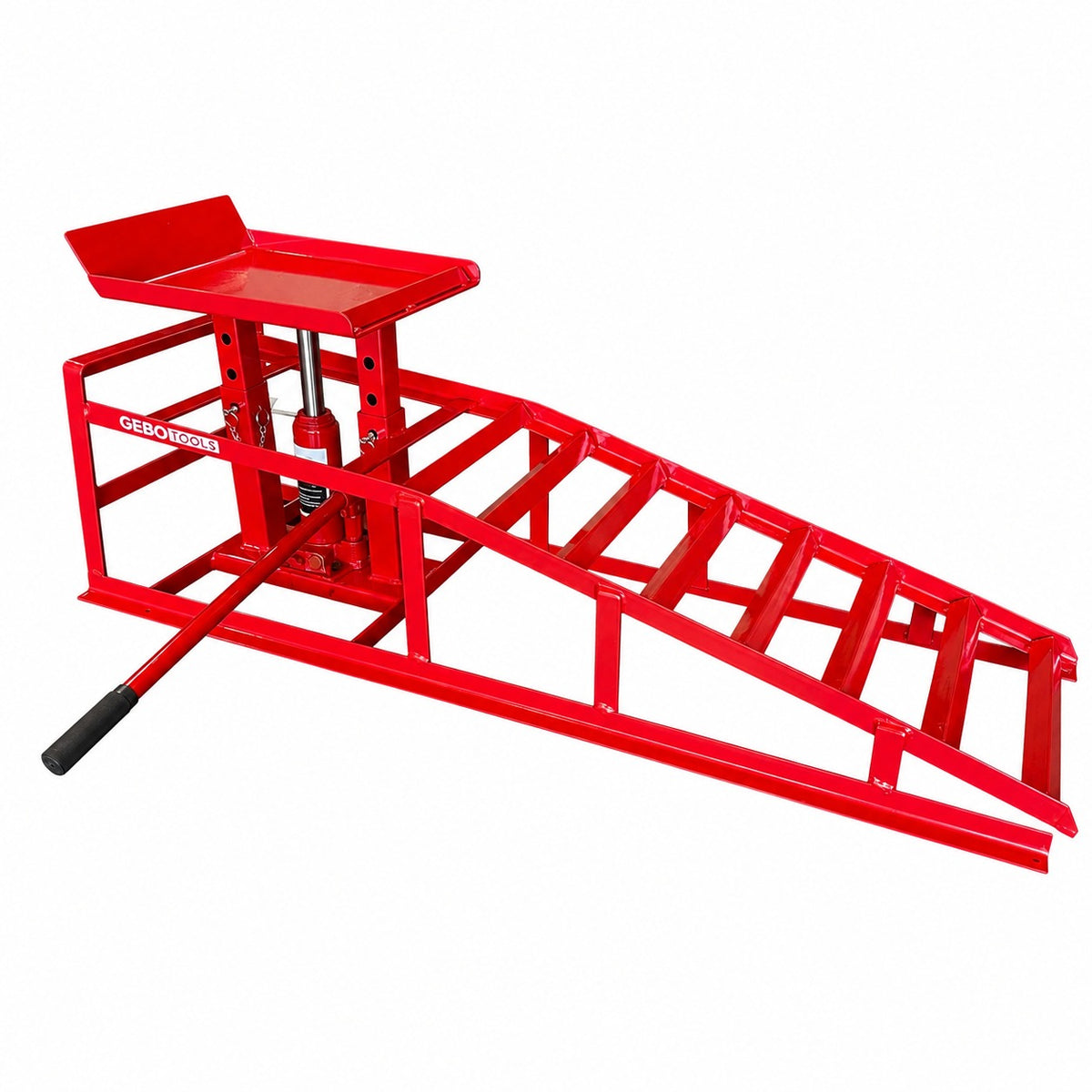 Set rampa auto cu elevare hidraulica 2T GEBO TOOLS