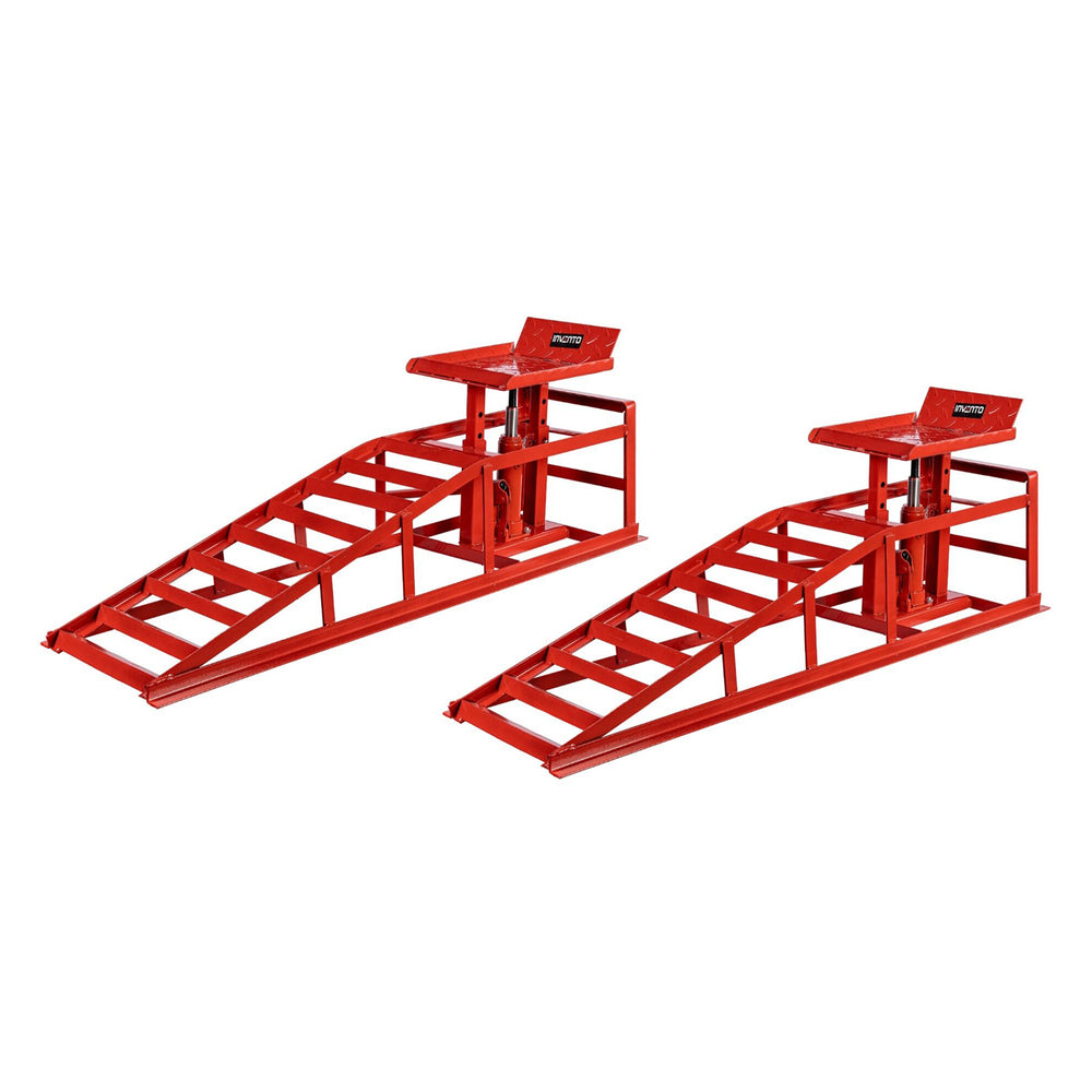 Set rampa auto cu elevare hidraulica 2T INVENTO