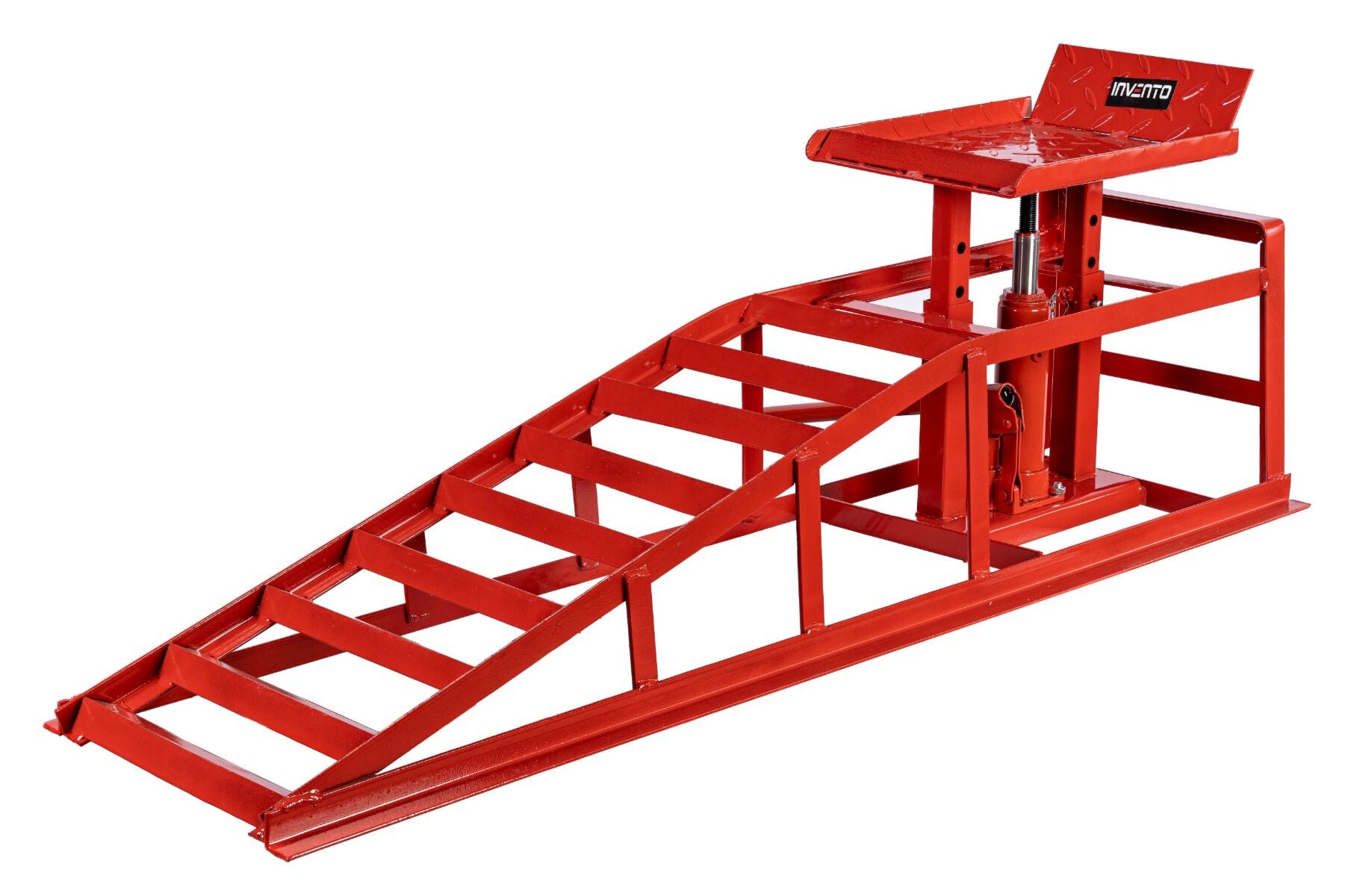 Set rampa auto cu elevare hidraulica 2T INVENTO