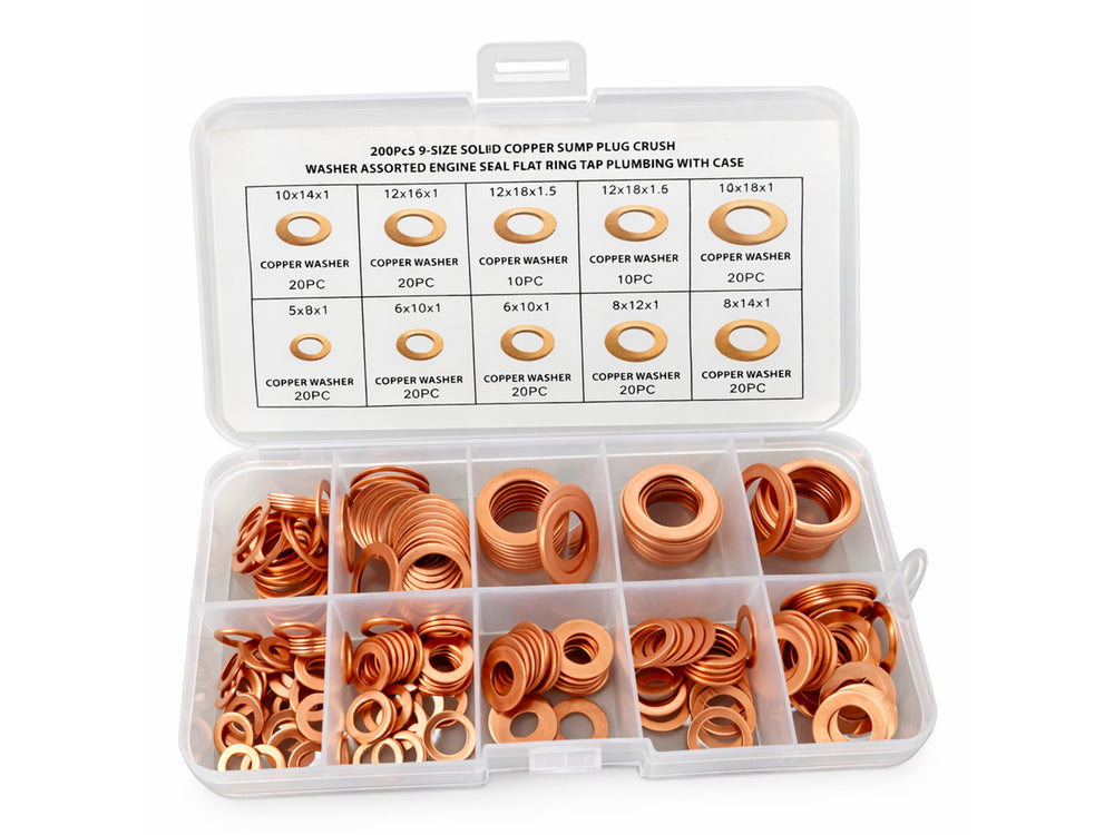 Set saibe cupru 200 buc GEBO TOOLS