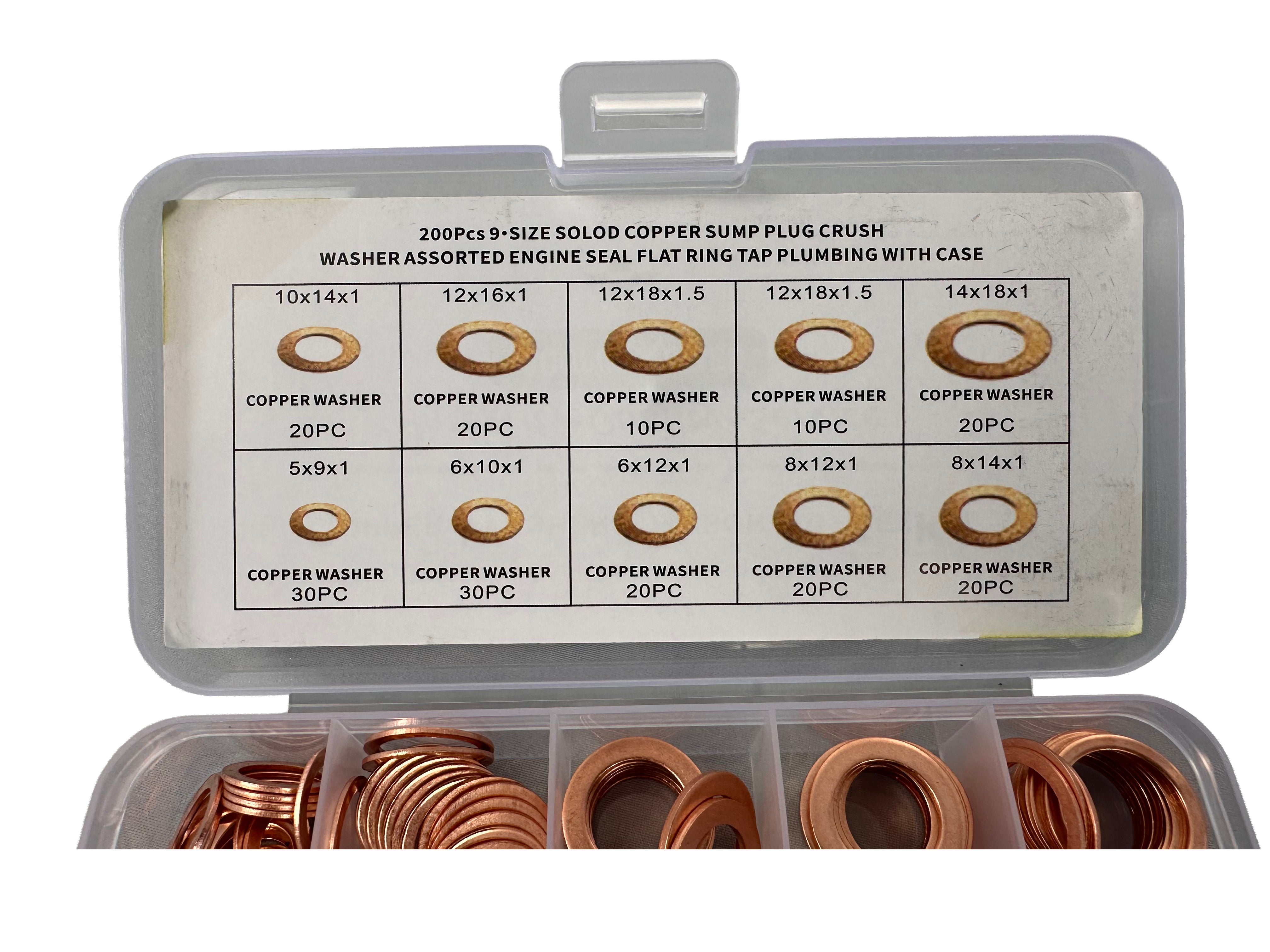 Set saibe cupru 200 buc GEBO TOOLS