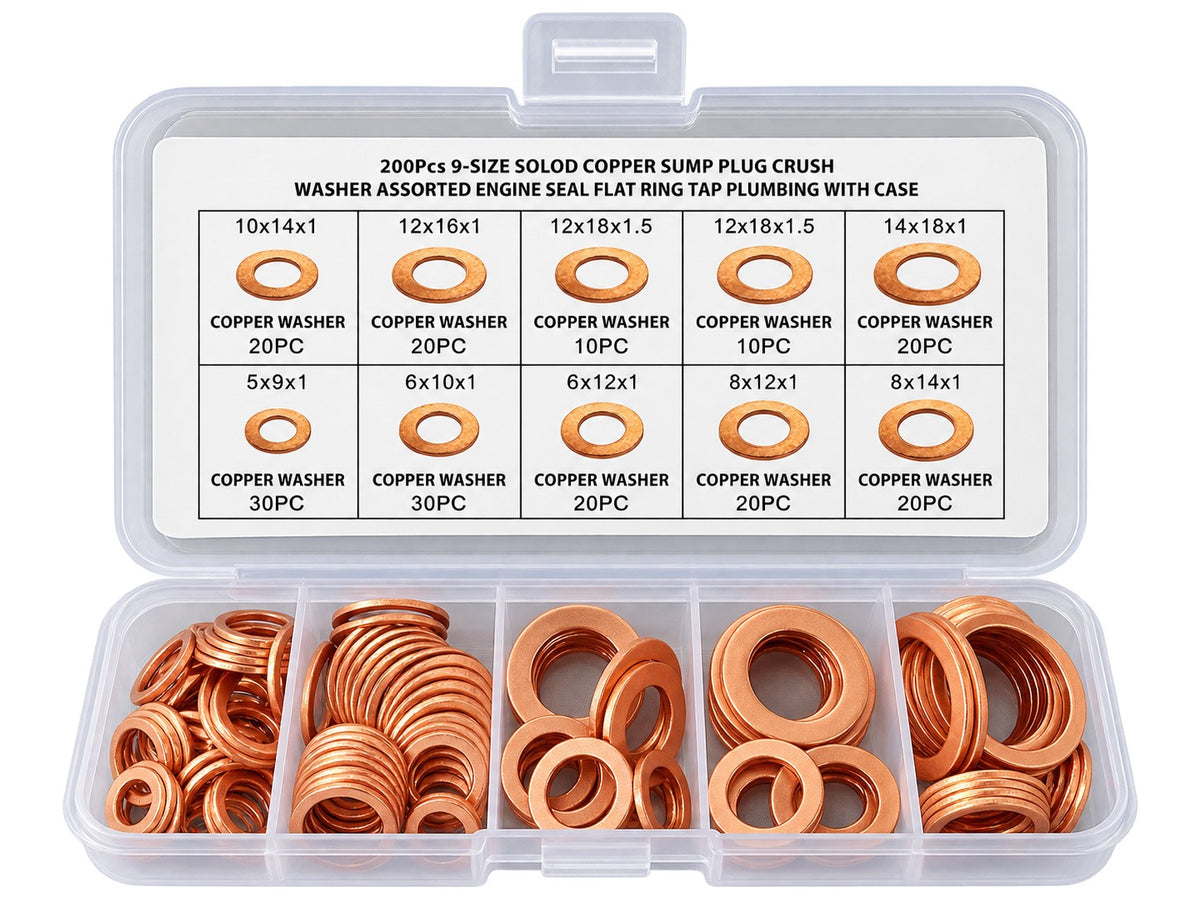 Set saibe cupru 200 buc GEBO TOOLS