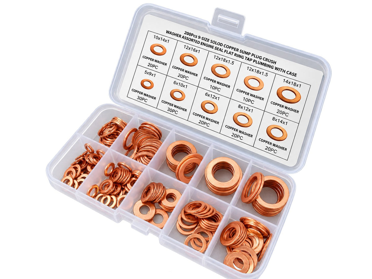 Set saibe cupru 200 buc GEBO TOOLS