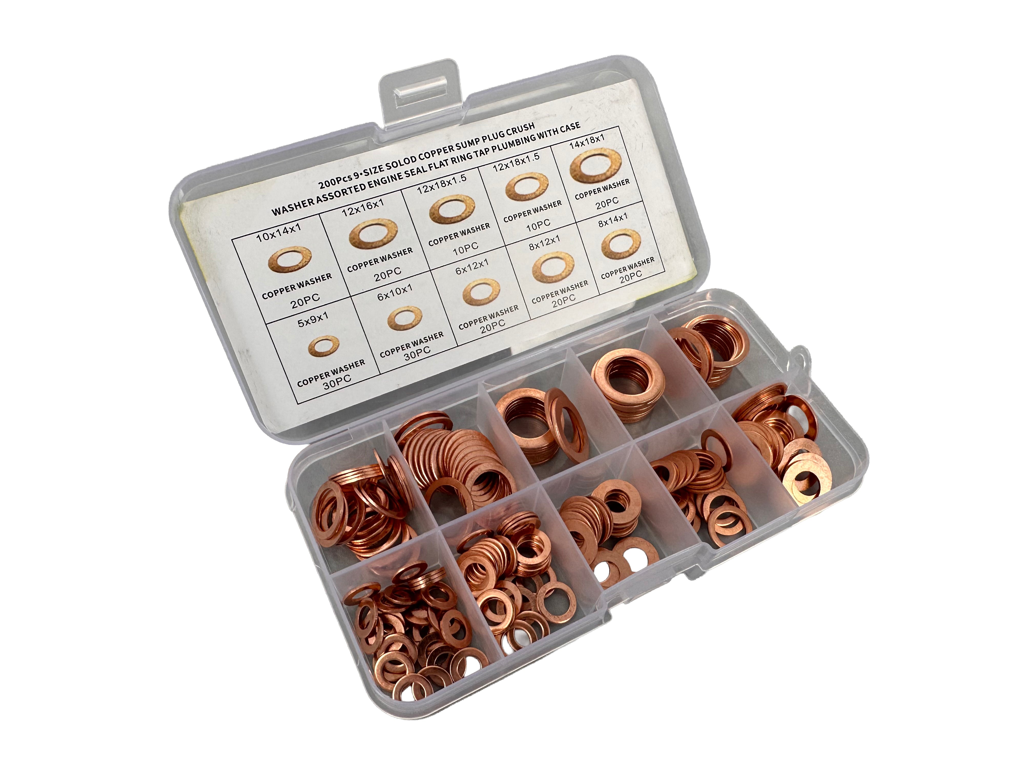 Set saibe cupru 200 buc GEBO TOOLS
