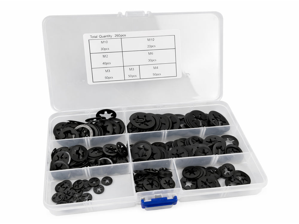 Set saibe de blocare m3-M12 260 buc GEBO TOOLS