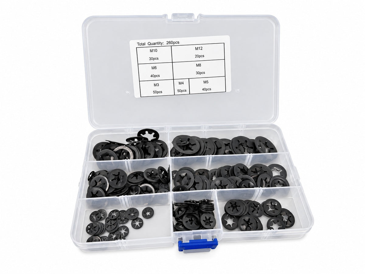 Set saibe de blocare m3-M12 260 buc GEBO TOOLS