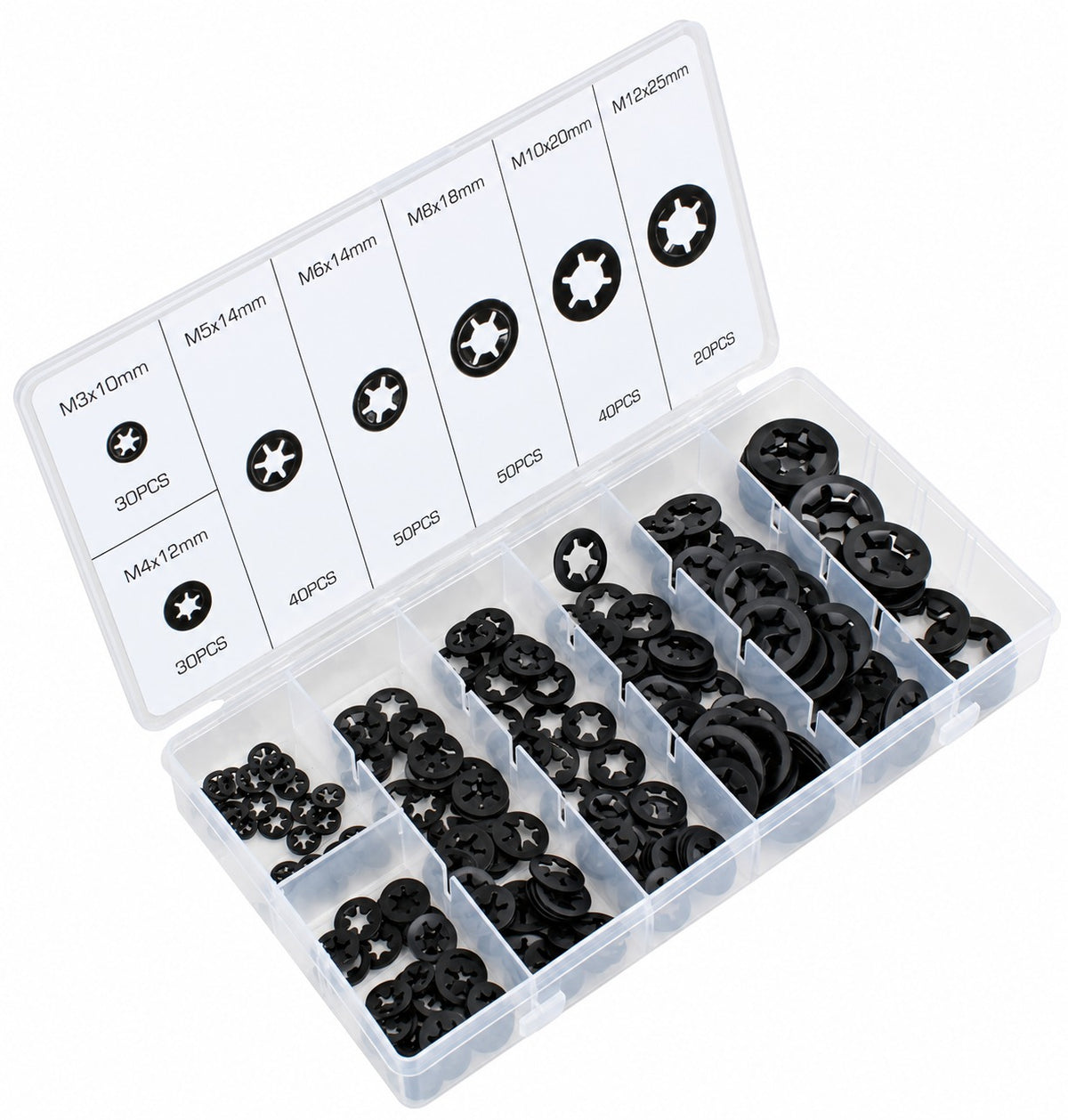 Set saibe de blocare m3-M12 260 buc