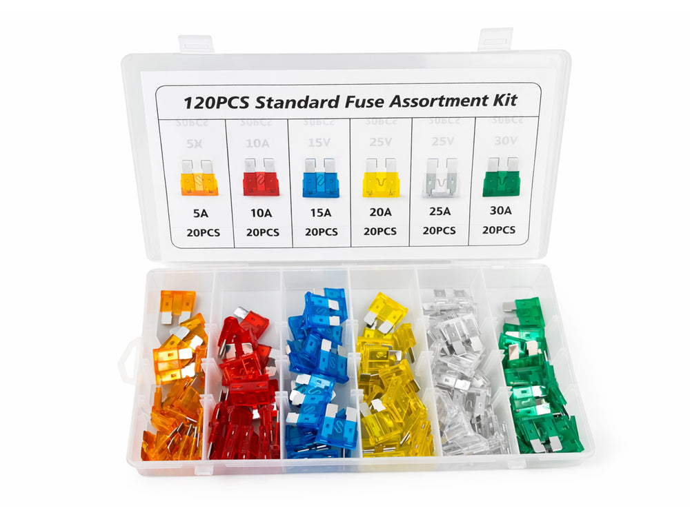 Set sigurante auto 5-30 amp 120 buc GEBO TOOLS