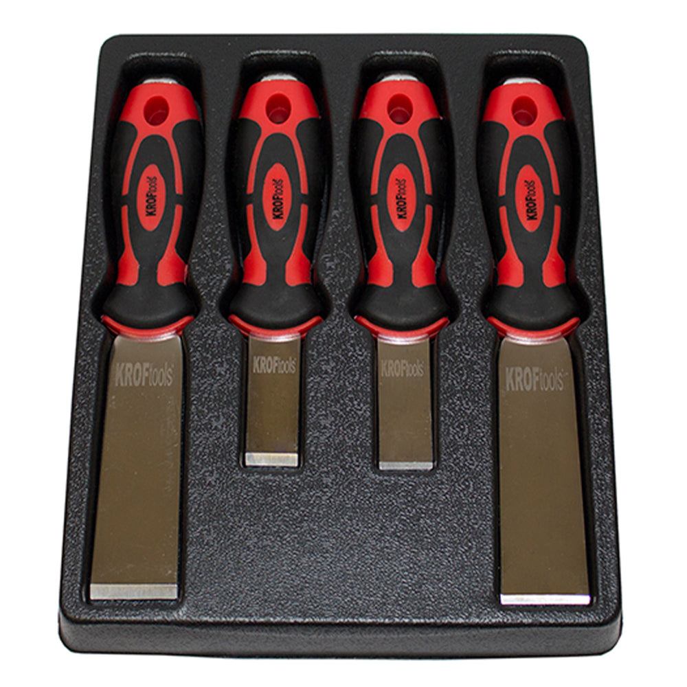Set spacluri inox 4 piese KROFTOOLS
