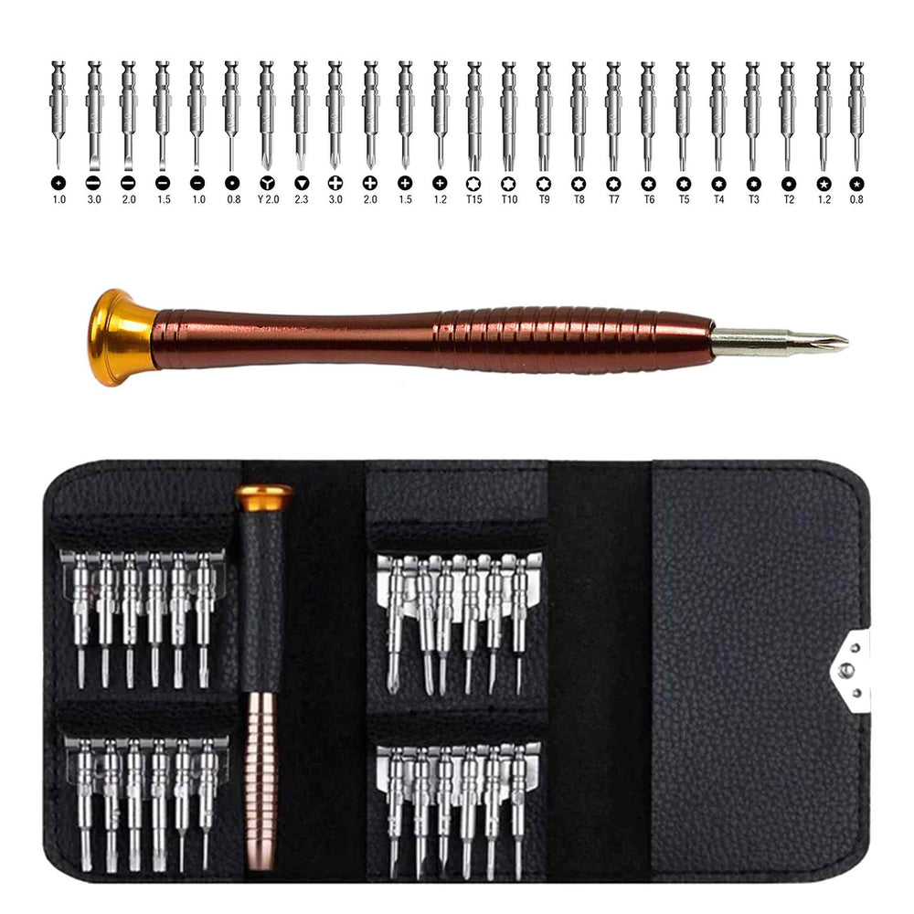 Set surubelnita de precizie cu biti 25 piese GEKO