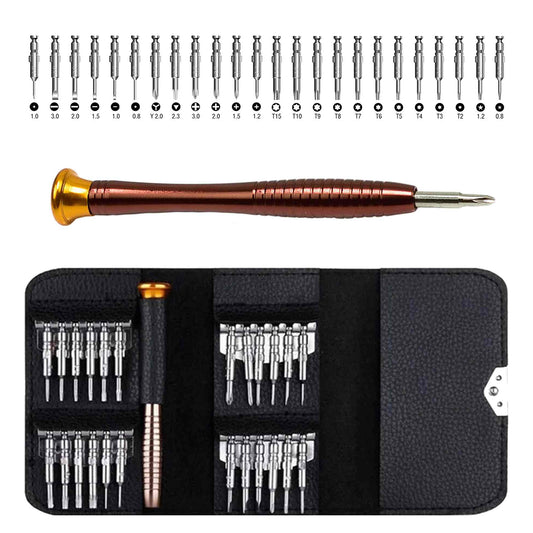 Set surubelnita de precizie cu biti 25 piese GEKO