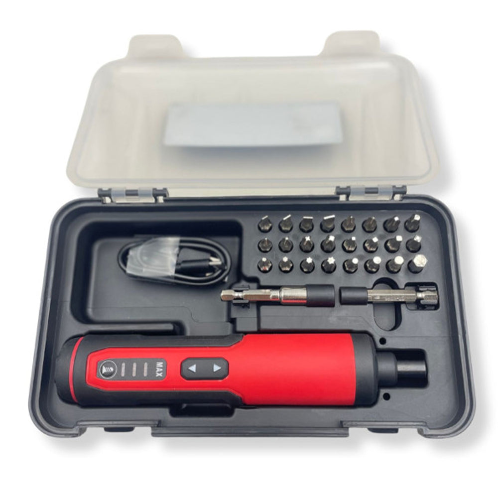 Set surubelnita electrica cu acumulator reincarcabil 3.6v cu 27 de capete interschimbabile KB GLOBAL