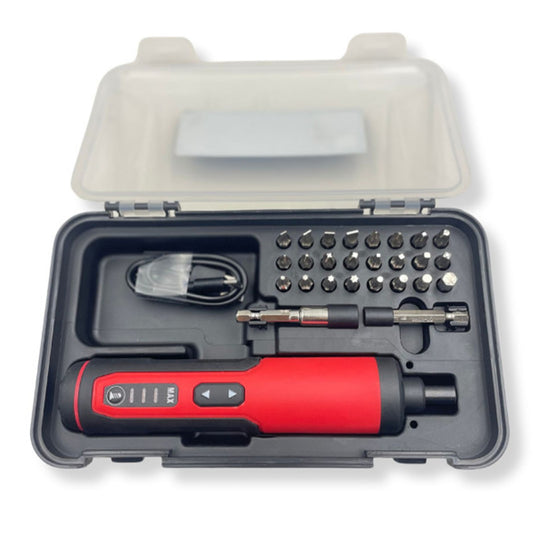 Set surubelnita electrica cu acumulator reincarcabil 3.6v cu 27 de capete interschimbabile KB GLOBAL