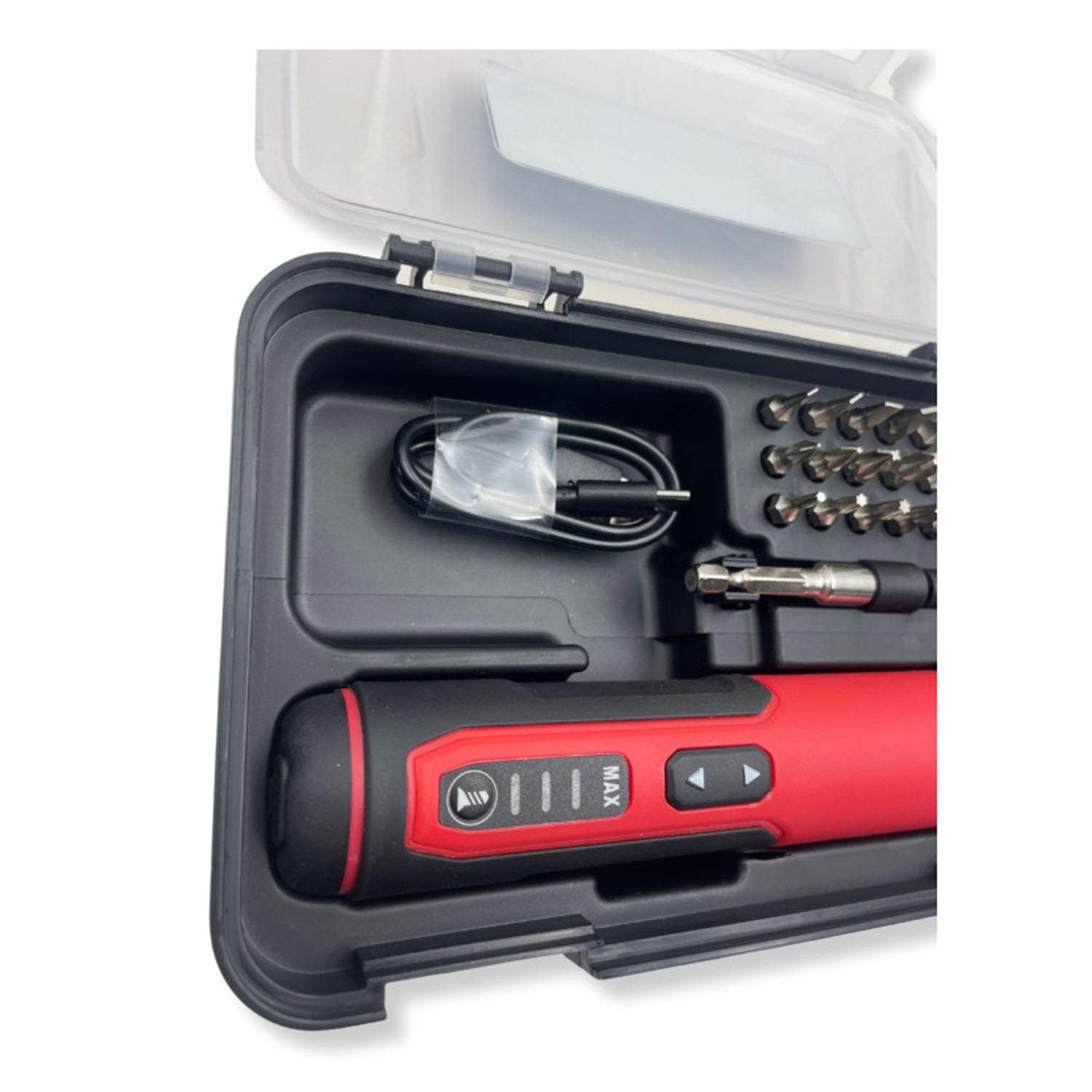 Set surubelnita electrica cu acumulator reincarcabil 3.6v cu 27 de capete interschimbabile KB GLOBAL