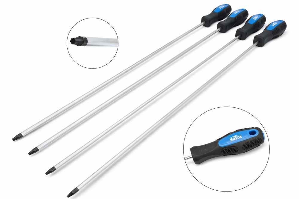 Set surubelnite TORX extra lungi 450mm 4 piese