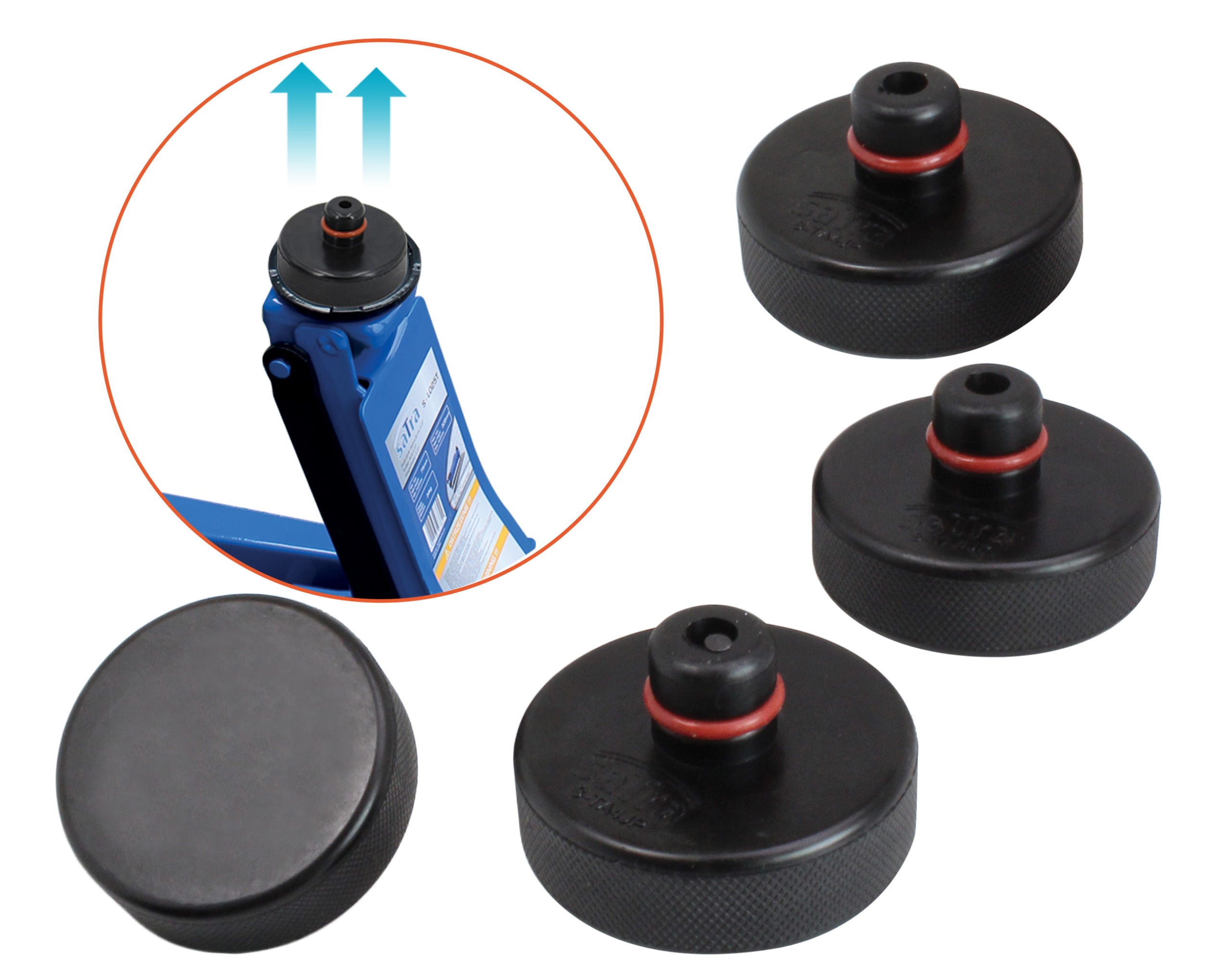Set tampoane 78mm de protectie cric TESLA model 3, s, y & x
