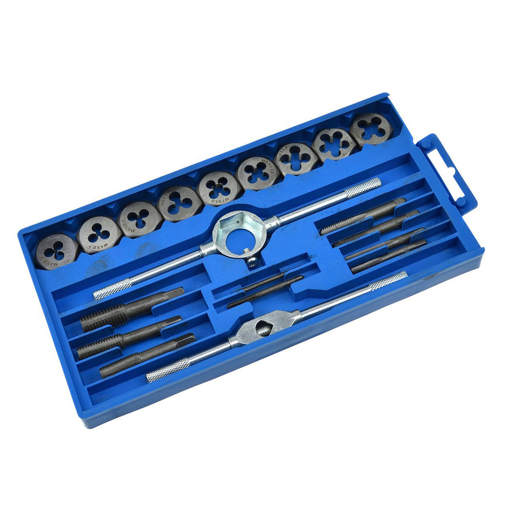 Set tarozi si filiere KELTIN 20 piese, filet metrice m3-M12