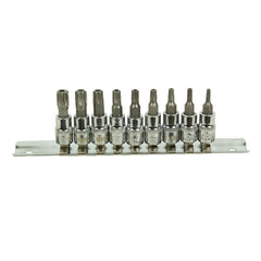 Set TORX 1/4 9 piese t10-t50 KROFTOOLS