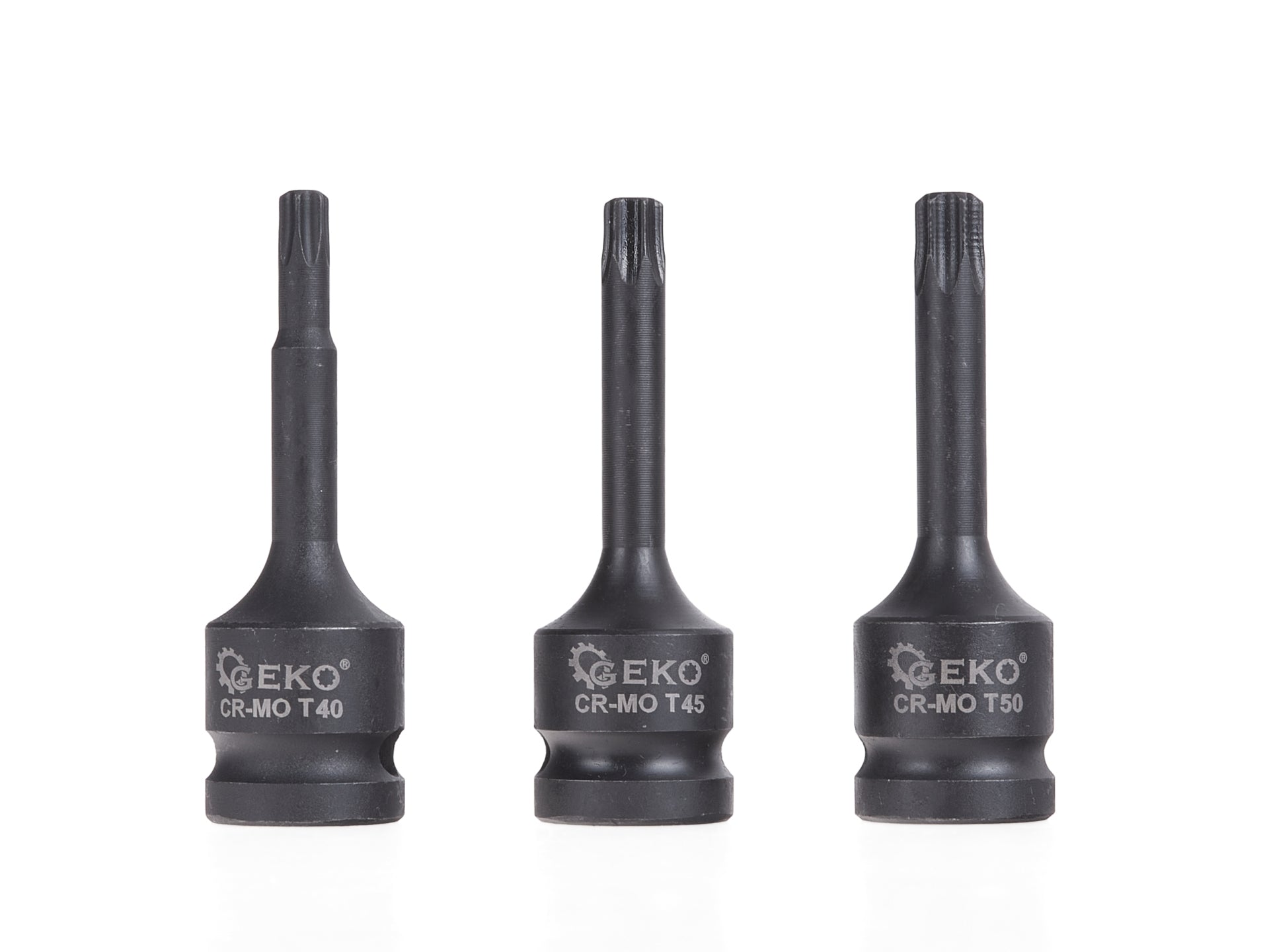 Set TORX de impact 1/2 t20-t70 9 piese GEKO