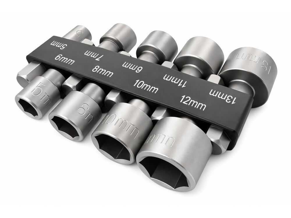 Set tubulare cu prindere in mandrina bormasina 5-13mm GEBO TOOLS