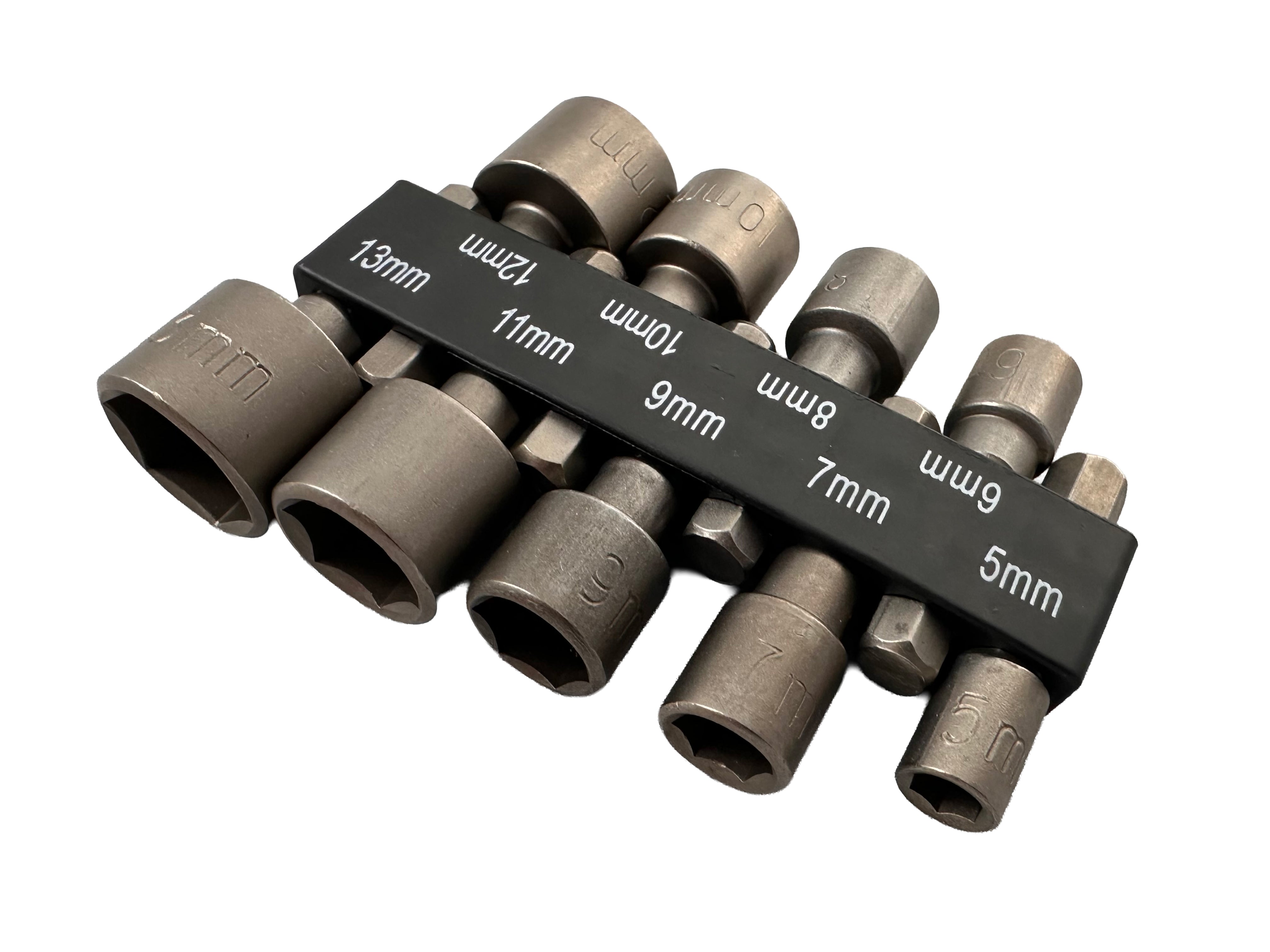 Set tubulare cu prindere in mandrina bormasina 5-13mm GEBO TOOLS