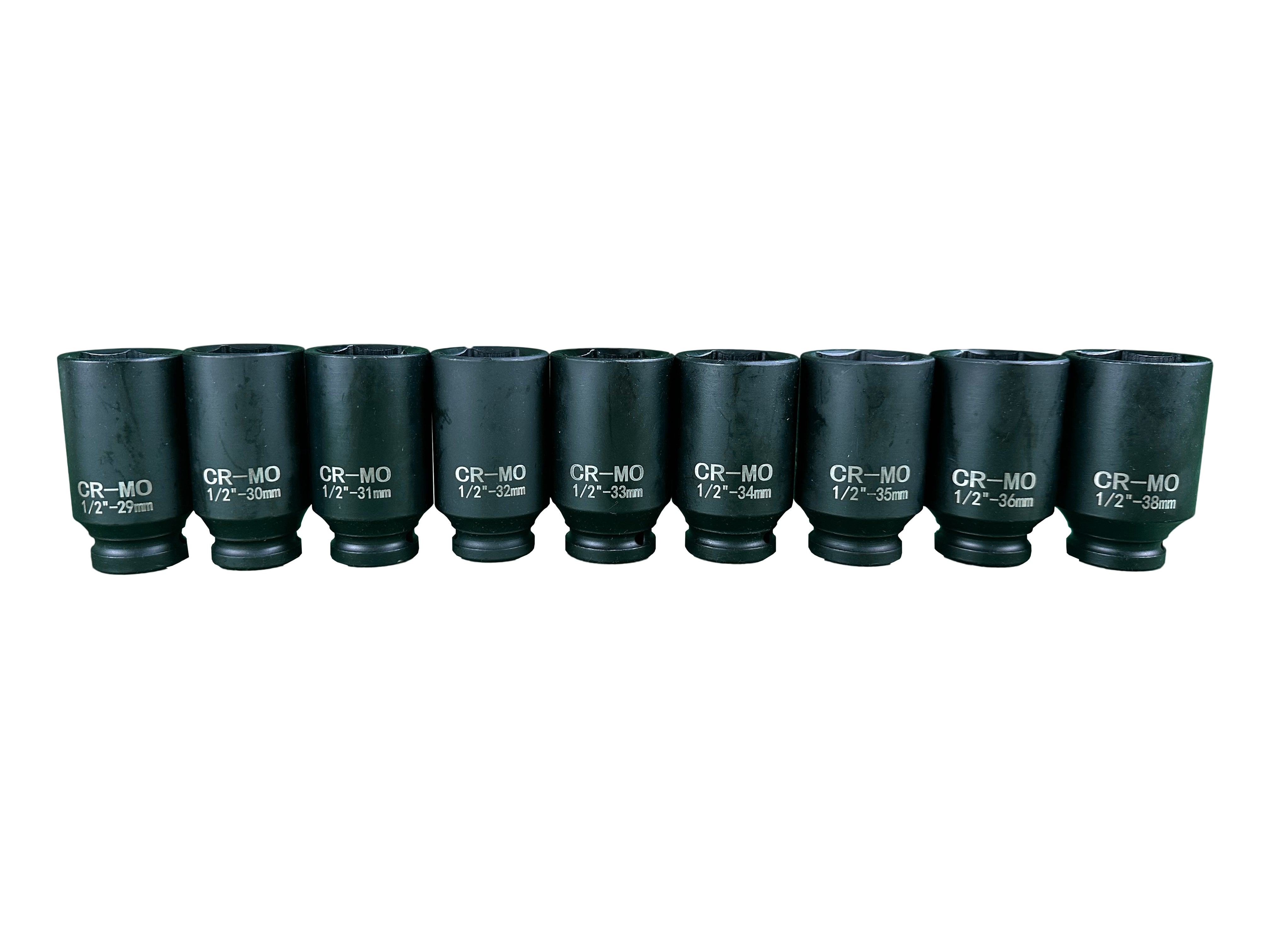 Set tubulare de impact 1/2 pentru planetare 9 piese 29-38mm psa VAG BMW GEBO TOOLS