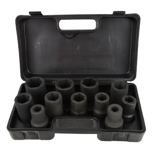 Set tubulare hexagonale de impact 1''  17-41mm 11piese GEKO