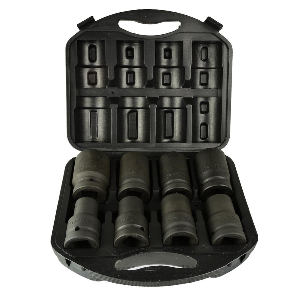 Set tubulare hexagonale de impact 1'' 19-41mm 8piese GEKO
