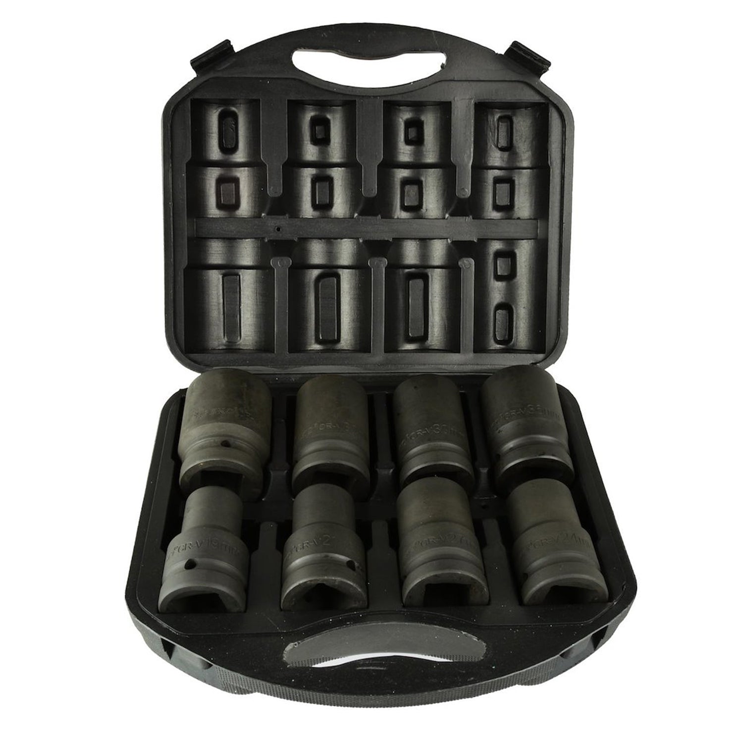 Set tubulare hexagonale de impact 1'' 19-41mm 8piese GEKO