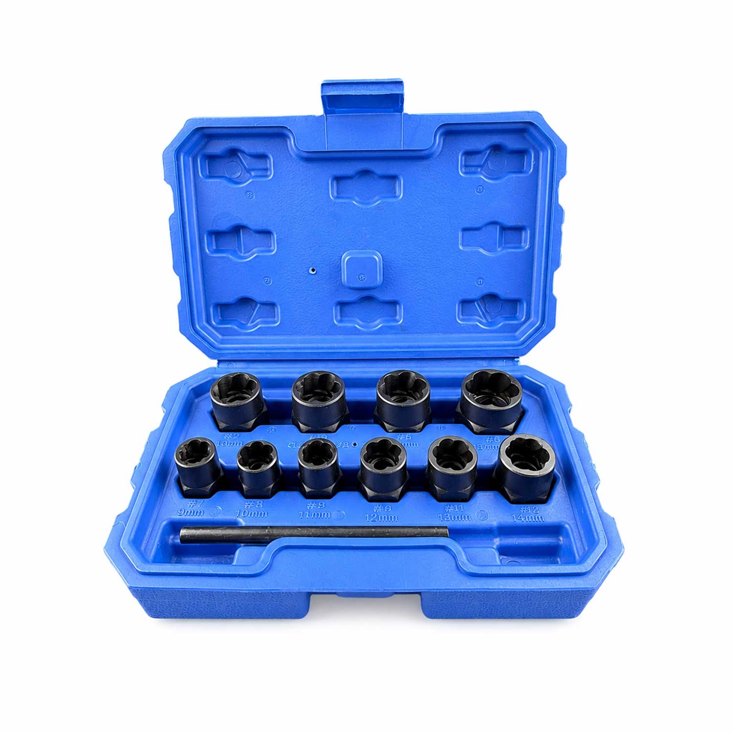 Set tubulare pentru suruburi uzate 9-19mm 11 piese GEBO TOOLS