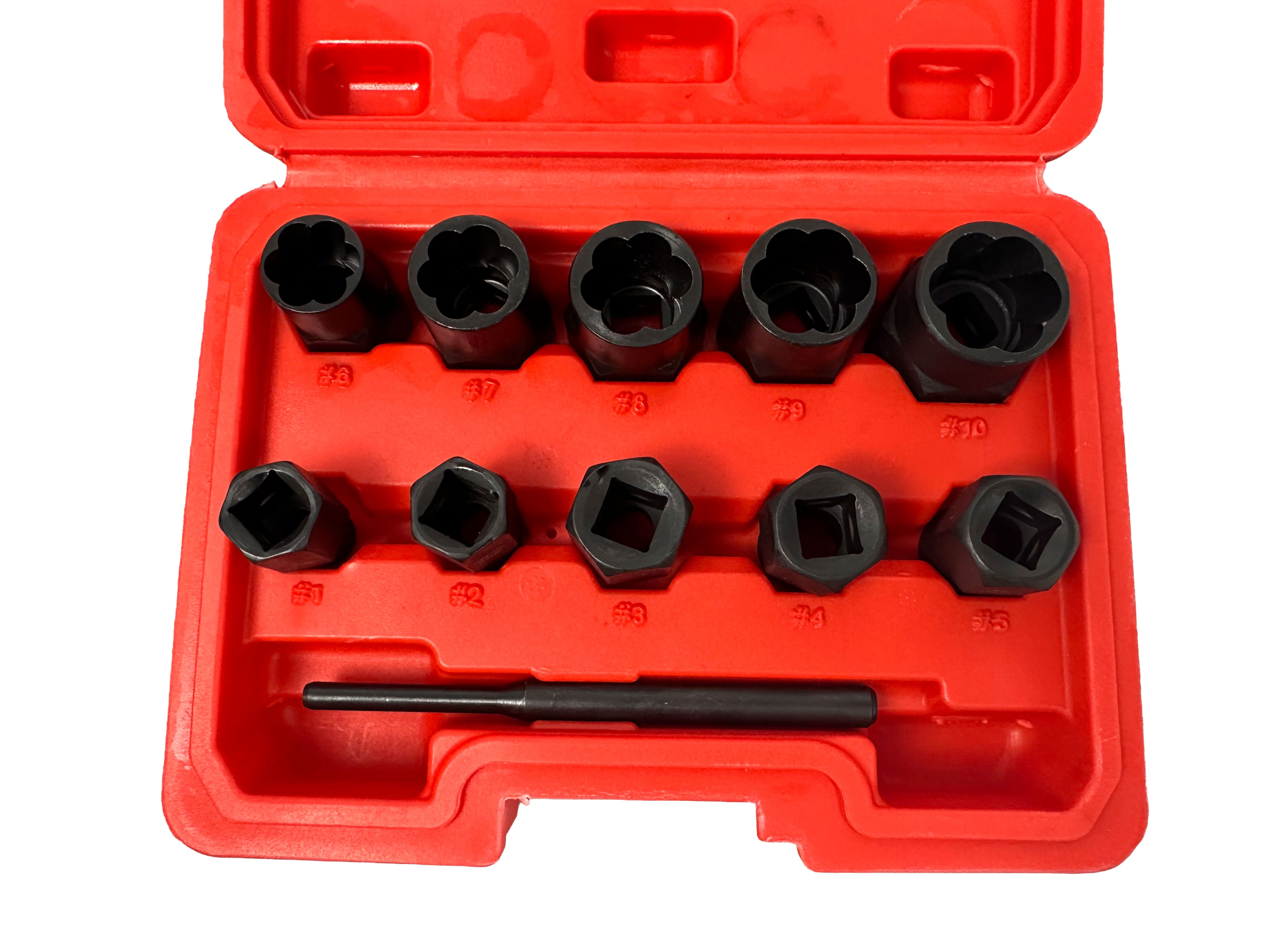 Set tubulare pentru suruburi uzate 9-19mm 11 piese GEBO TOOLS