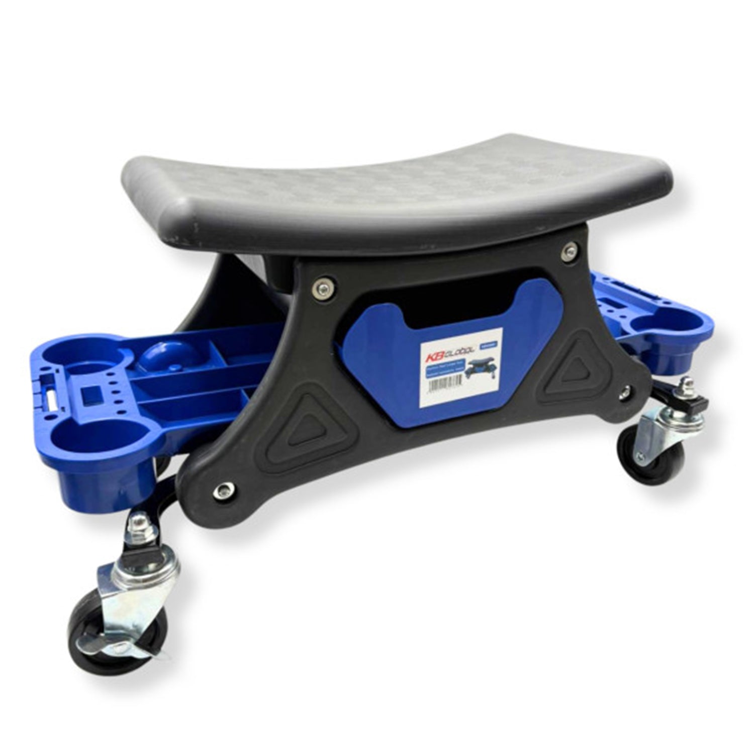 SCAUN TABURET MOBIL PENTRU ATELIER, MECANIC CU SUPORT PENTRU SCULE