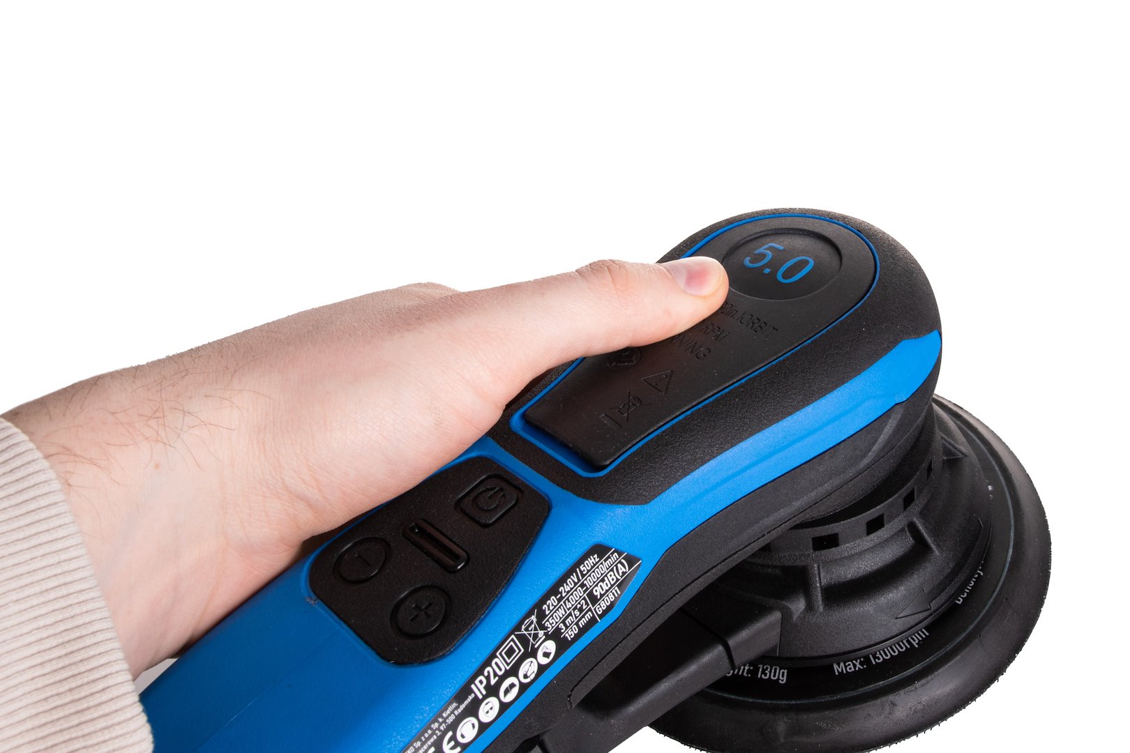 Slefuitor orbital cu excentric 150mm 350W GEKO