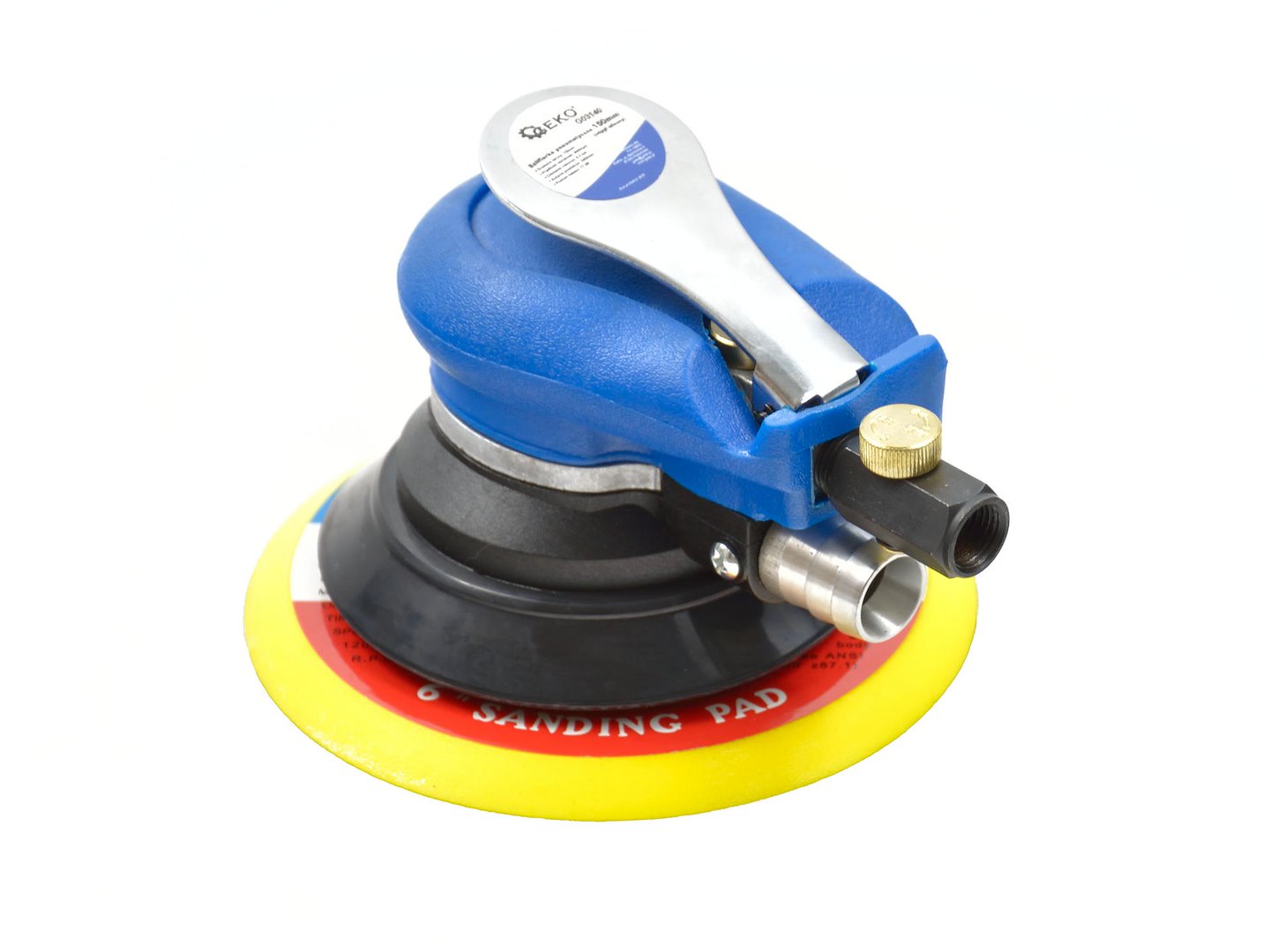 Slefuitor pneumatic excentric orbital 150mm - cu furtun si sac pentru aspirare - GEKO