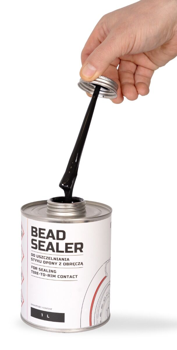 Solutie de etansare anvelopa bead sealer cu pensula, 1l - INVENTO