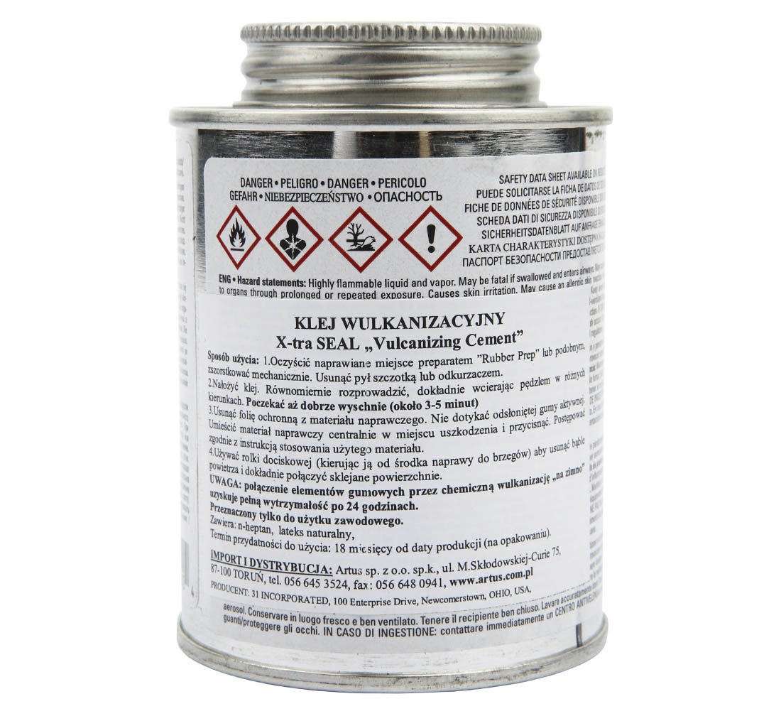 Solutie vulcanizare cement pentru lipit petice 237 ml albastru