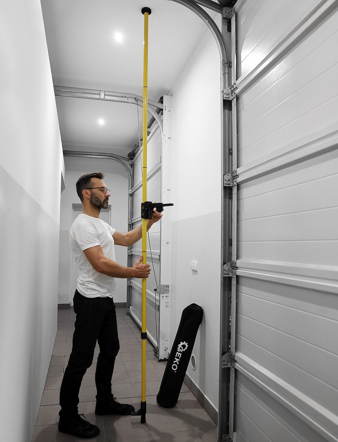 Stalp telescopic pentru nivela laser  extensibil 4.2 m, GEKO