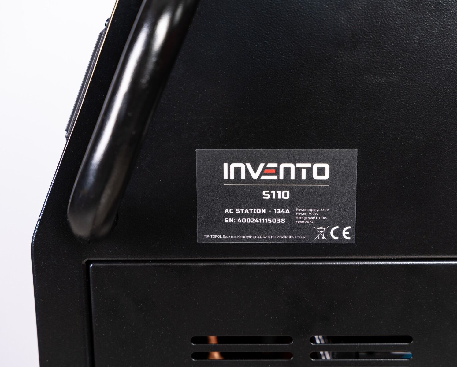 Statie aparat de reincarcat clima cu freon semiautomata R134A INVENTO