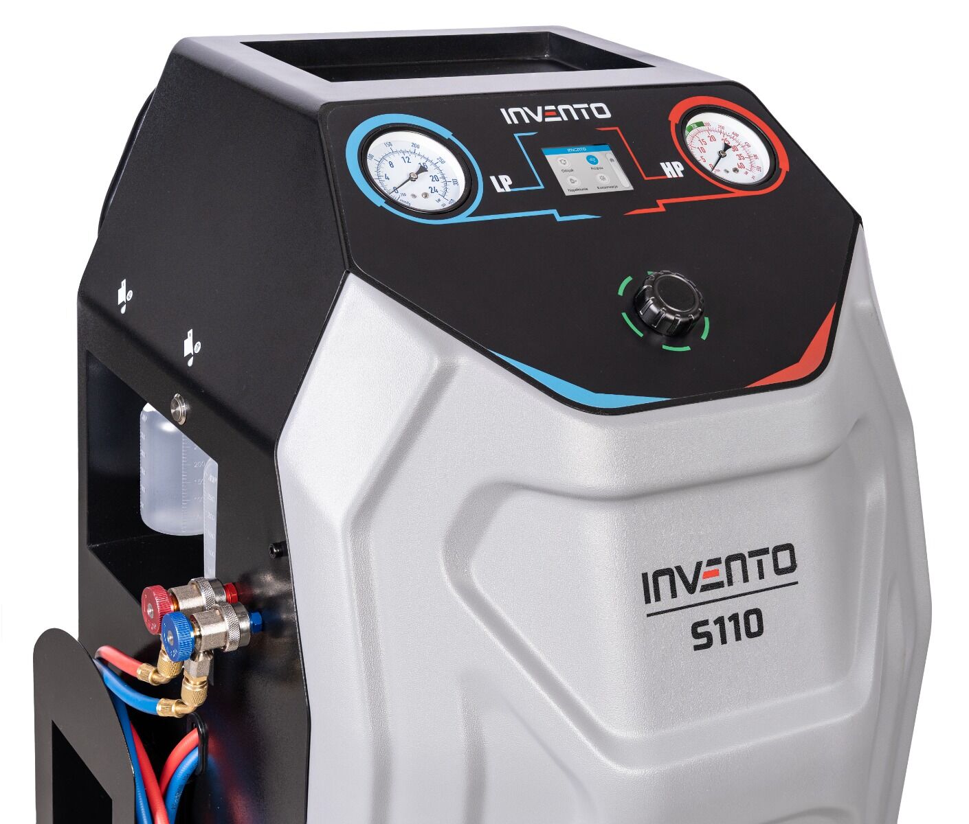 Statie aparat de reincarcat clima cu freon semiautomata R134A INVENTO