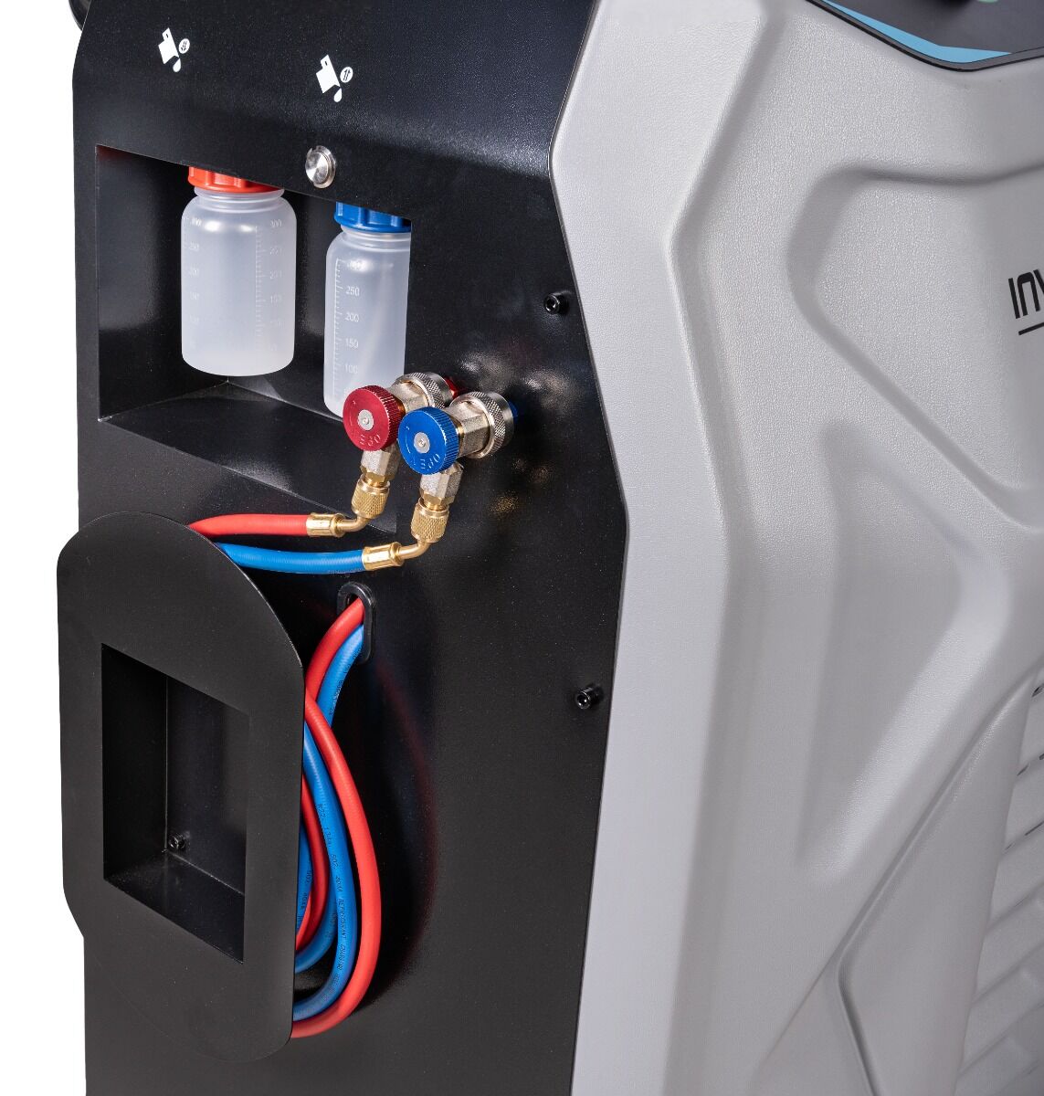 Statie aparat de reincarcat clima cu freon semiautomata R134A INVENTO
