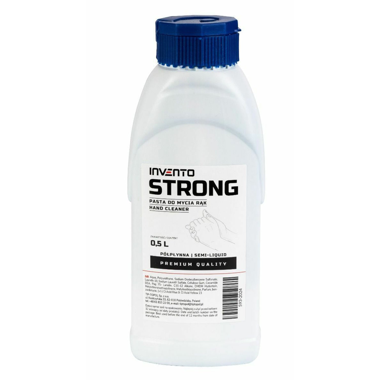 GEL DE CURATAT MAINI 0.5L STRONG INVENTO