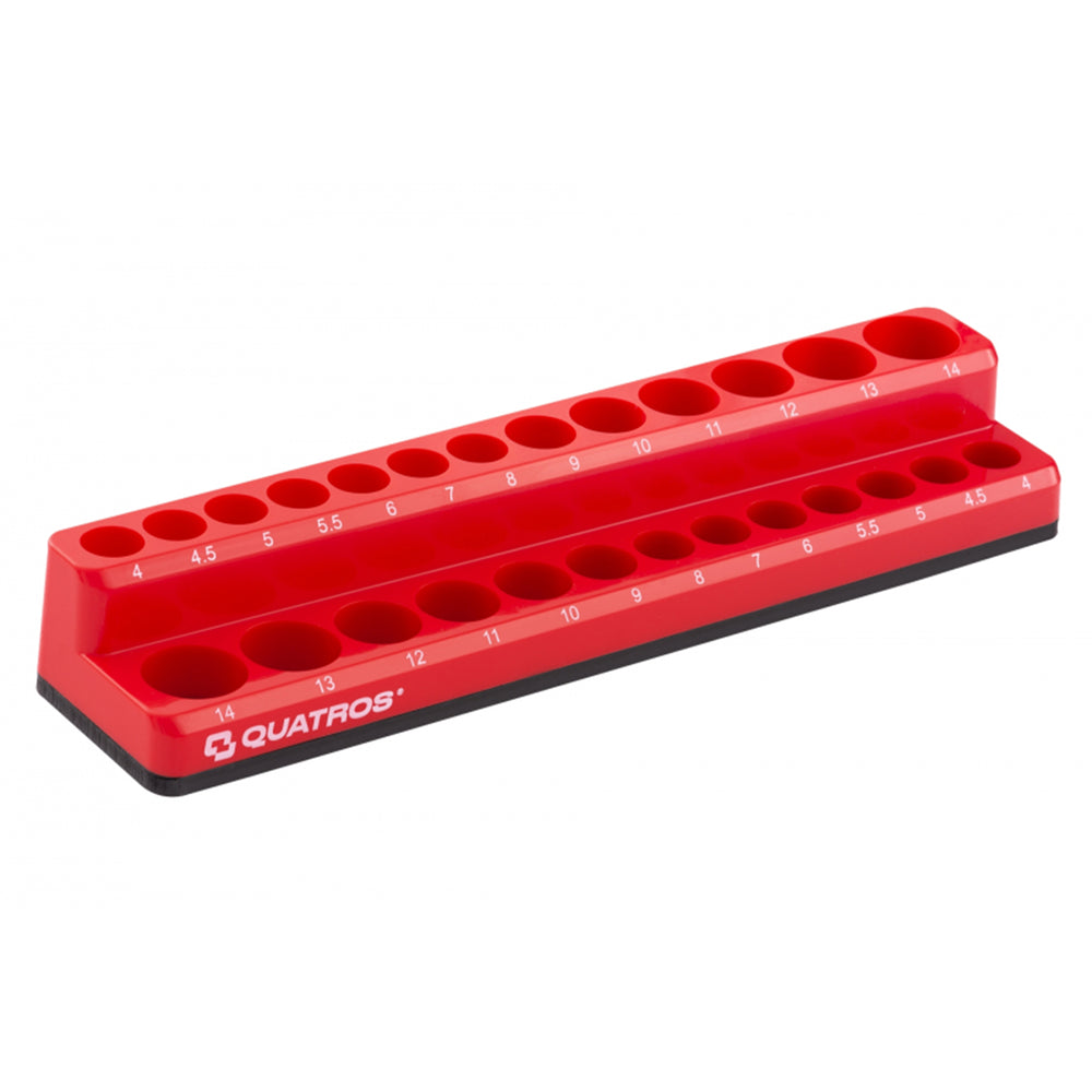 Suport magnetic pentru chei tubulare 1/4" metric