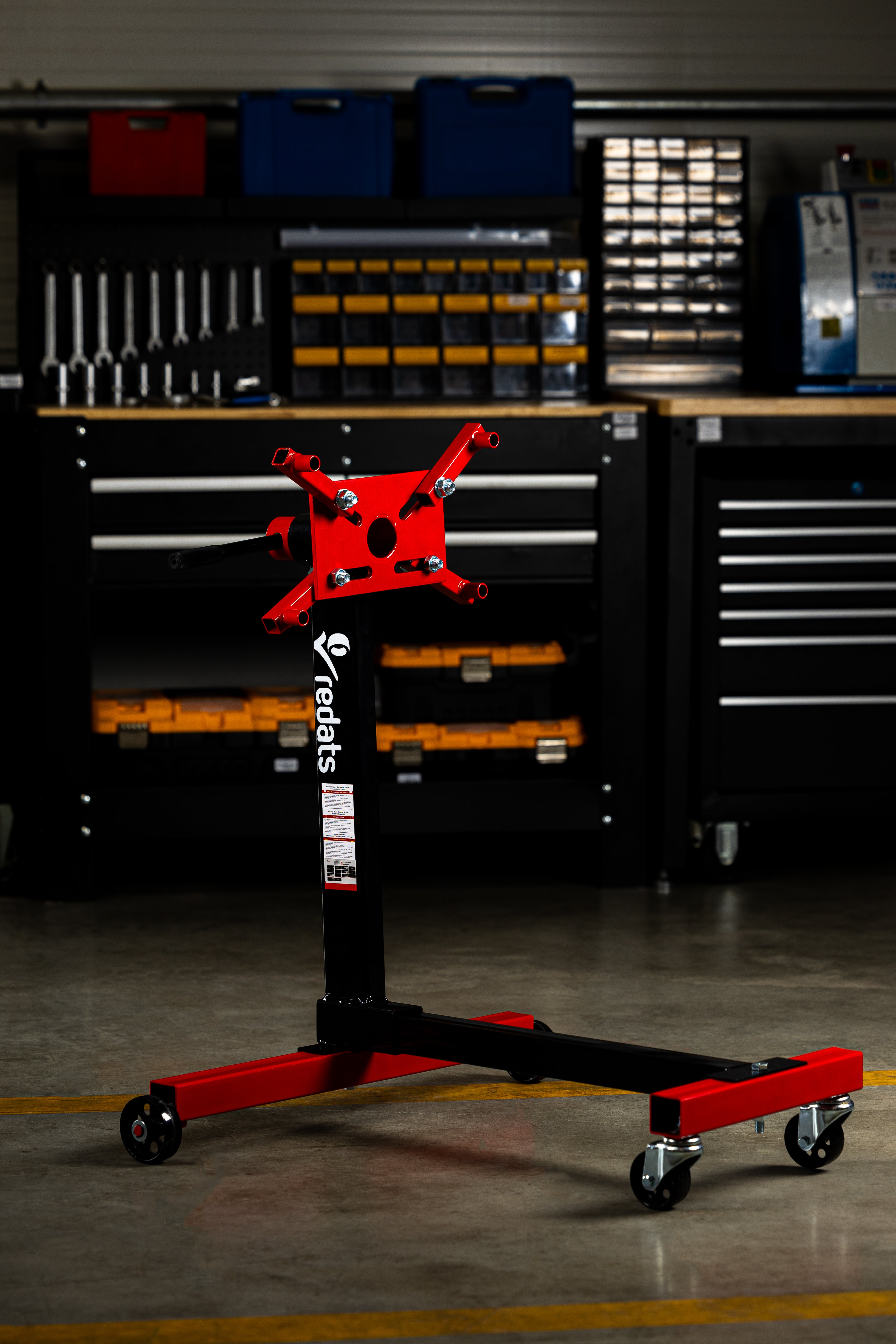 Suport stand rotativ pentru motoare auto 450 kg REDATS