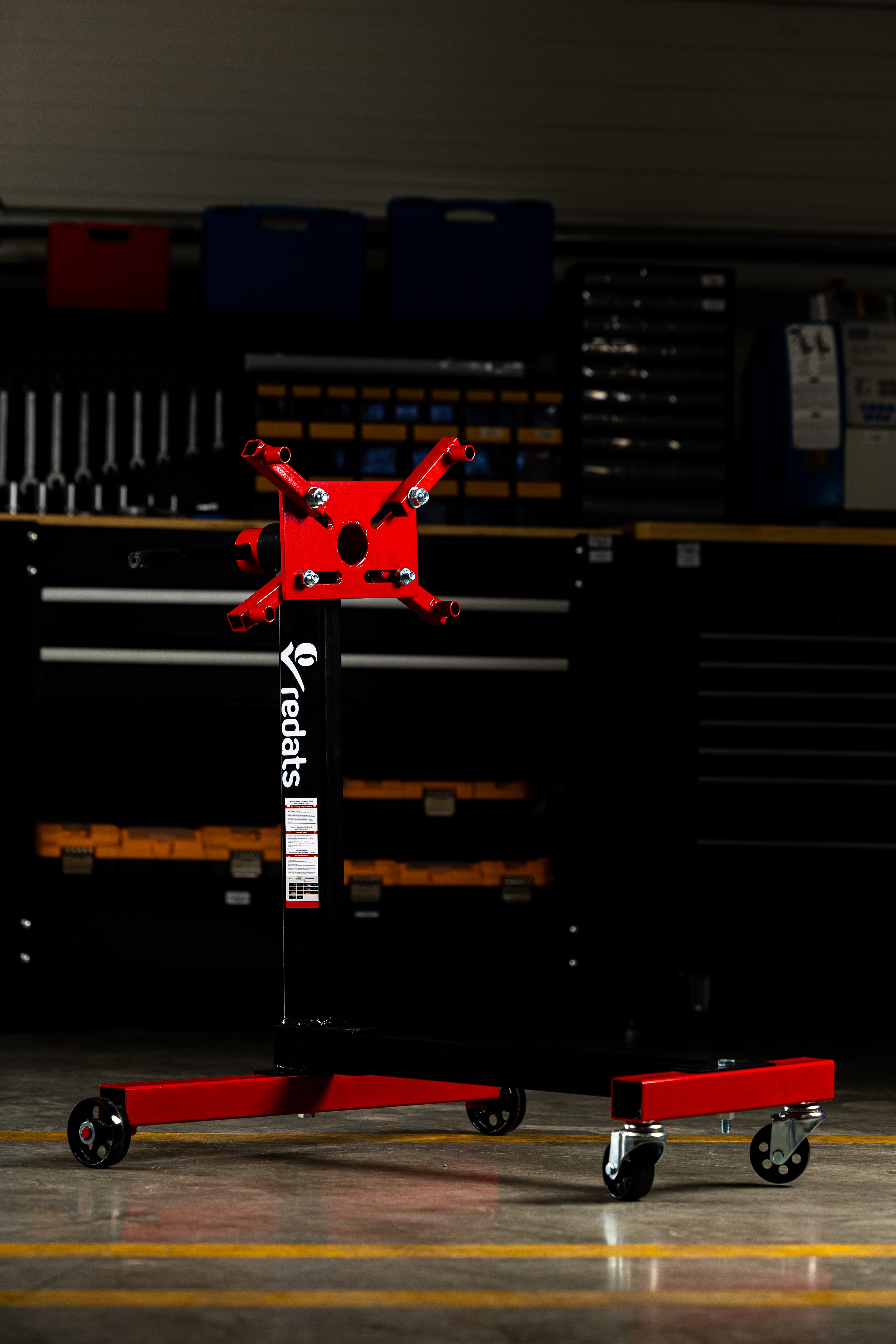 Suport stand rotativ pentru motoare auto 450 kg REDATS